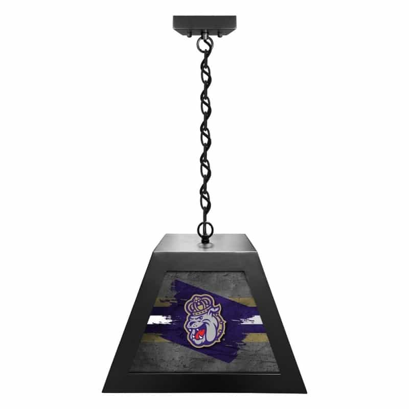 James Madison University Pendant Box Light By Holland Bar Stool Company