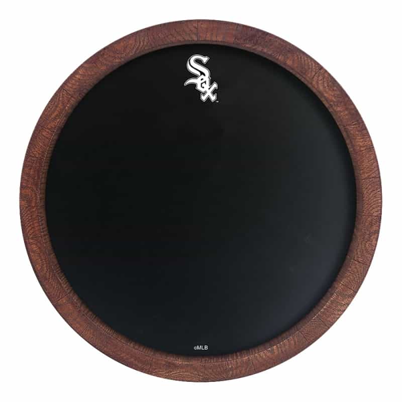 Chicago White Sox: Logo - Chalkboard "Faux" Barrel Top Sign