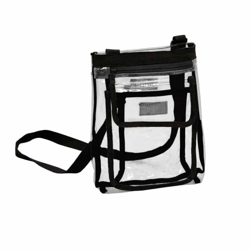 Plain Black Gameday Clear Crossbody