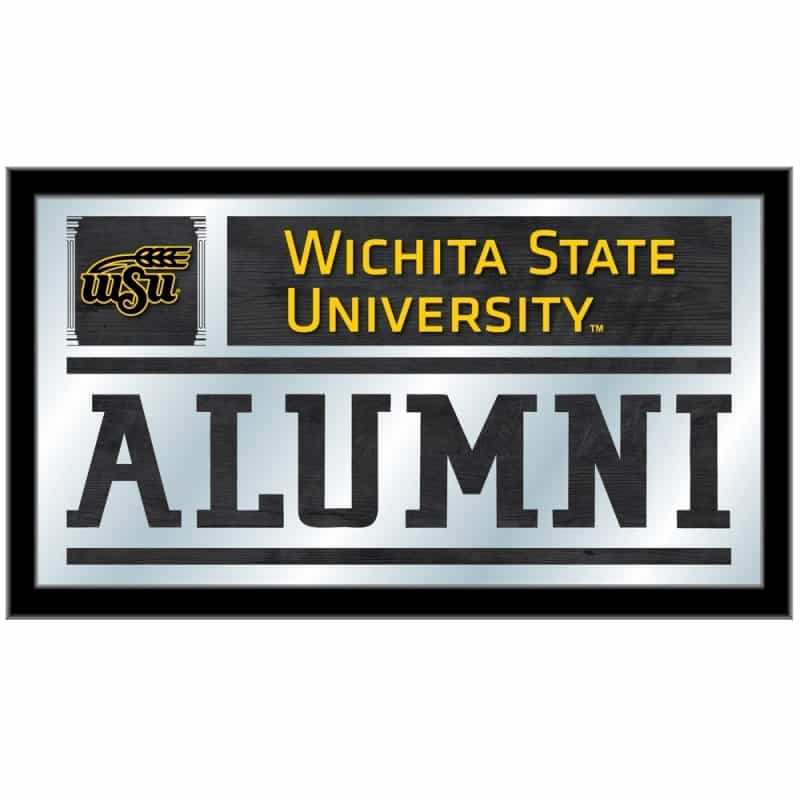 Wichita State Alumni Mirror By Holland Bar Stool Co