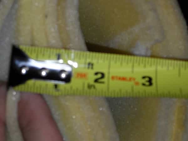 Poker Table Foam Padding 1/4 Inch (Sold By The Yard)