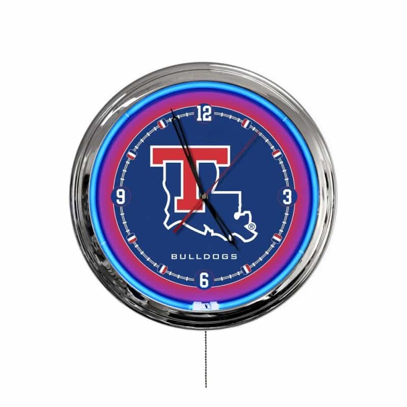 Louisiana Tech University 16" Led Wall Clock