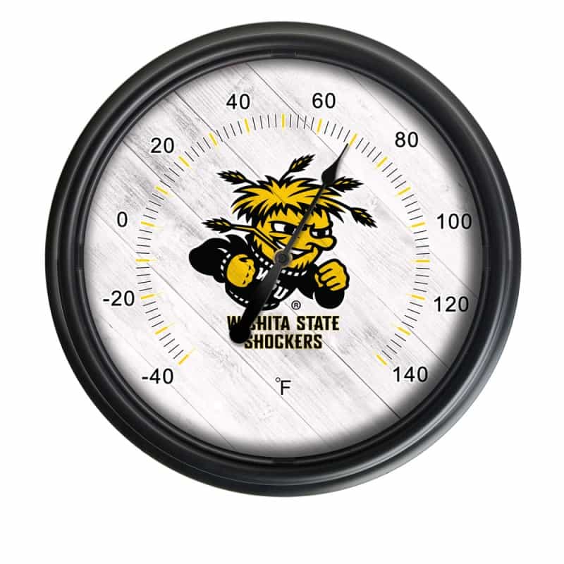 Wichita State University Indoor/Outdoor Led Thermometer By Holland Bar Stool Company