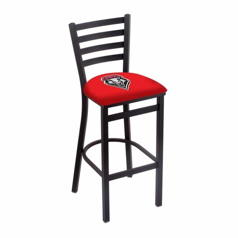 L004 Mexico 30" Stationary Bar Stool With Black Wrinkle Finish