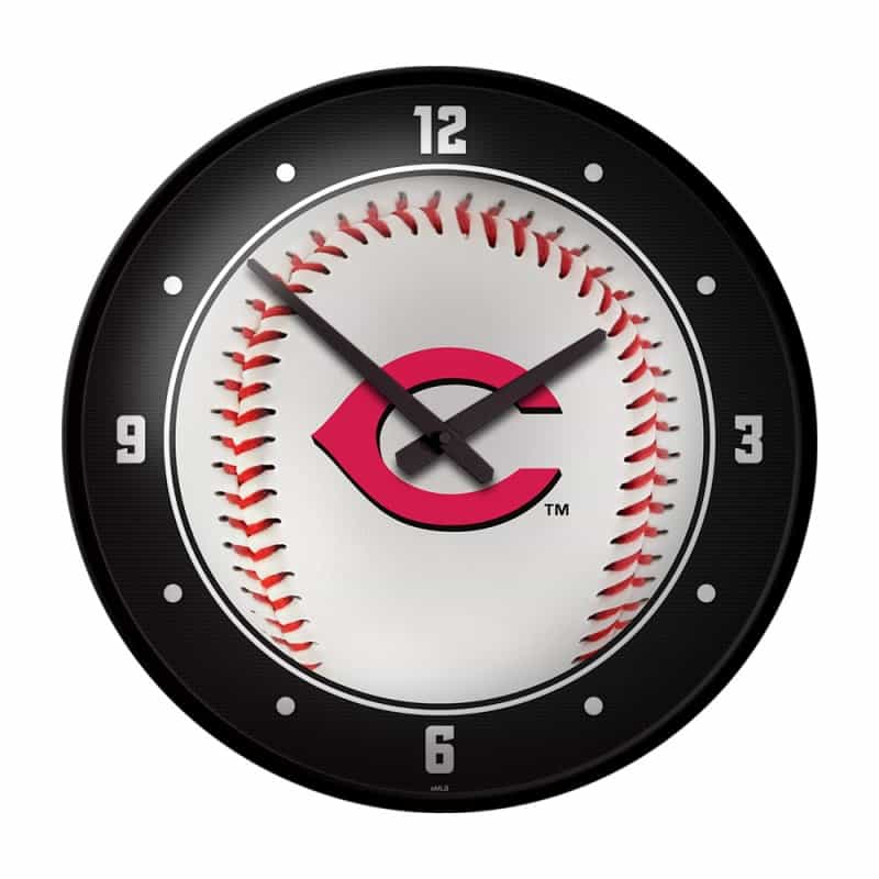 Cincinnati Reds: Baseball - Modern Disc Wall Clock