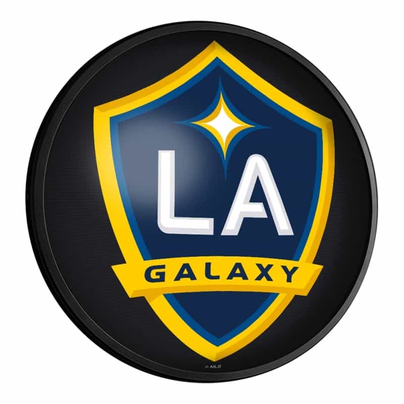 La Galaxy: Round Slimline Lighted Wall Sign
