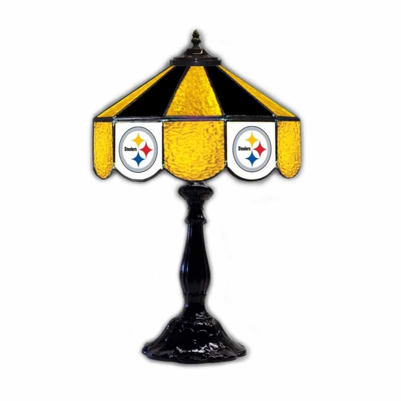 Pittsburgh Steelers 21" Glass Table Lamp