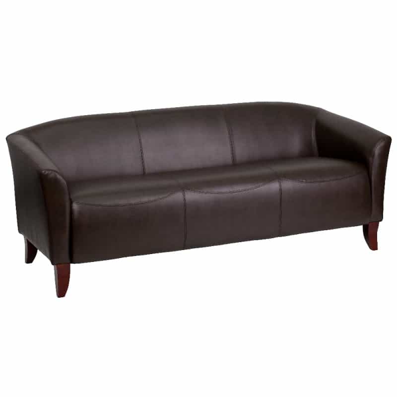 Hercules Imperial Series Brown Leathersoft Sofa