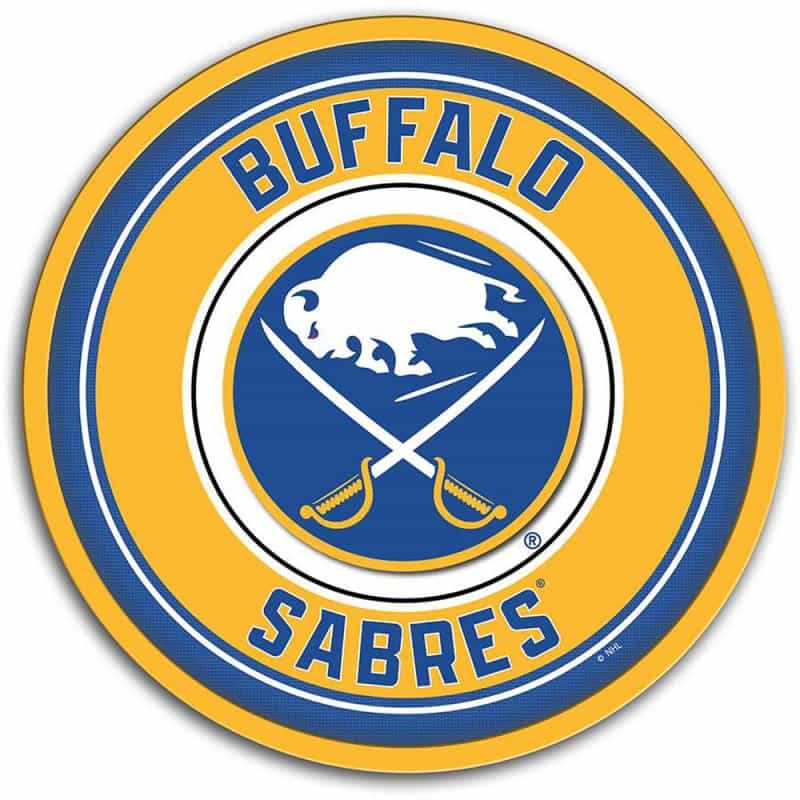 Buffalo Sabres: Modern Disc Wall Sign