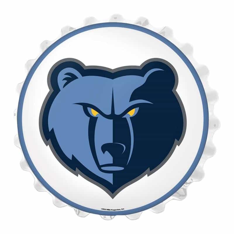 Memphis Grizzlies: Bottle Cap Wall Light