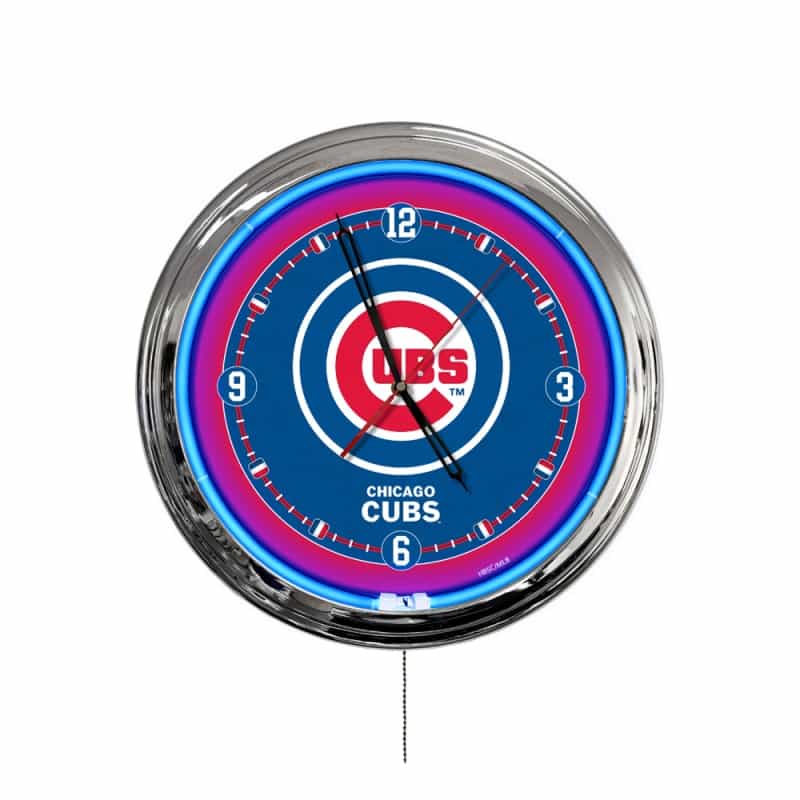Chicago Cubs 16" Led Wall Clock