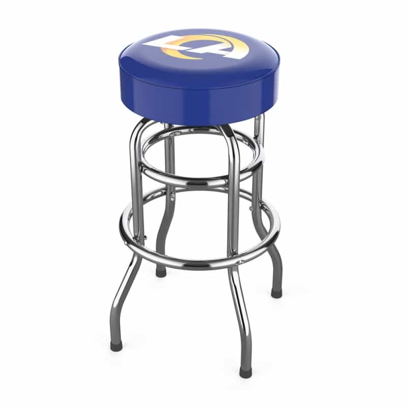 Los Angeles Rams Chrome Bar Stool