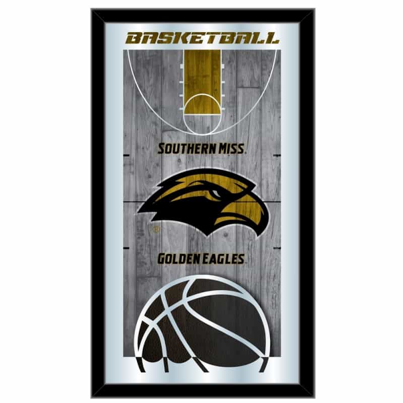 Southern Miss 15" X 26" Basketball Mirror By Holland Bar Stool Company