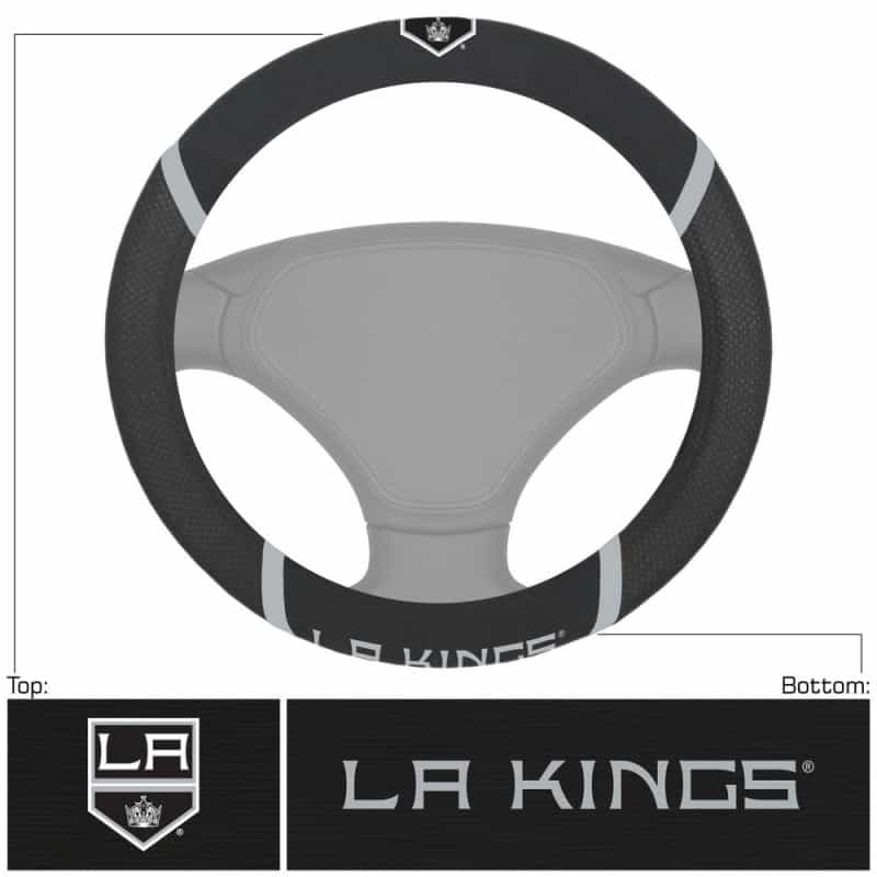 Los Angeles Kings Embroidered Steering Wheel Cover