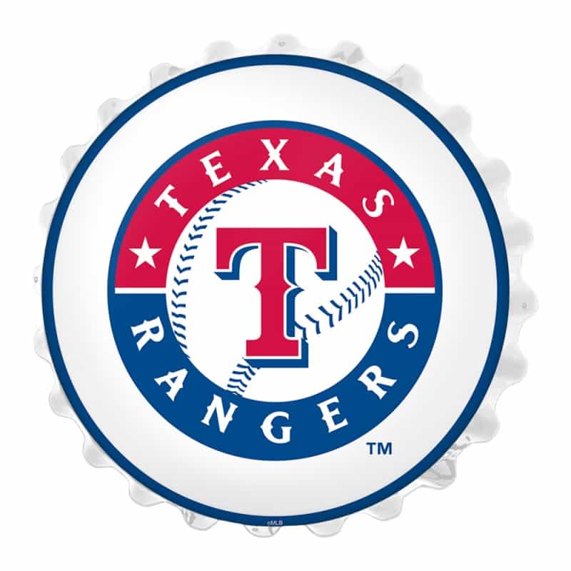 Texas Rangers: Bottle Cap Wall Light
