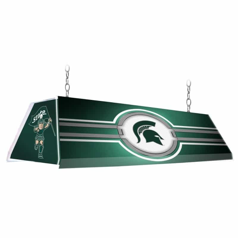 Msu - Michigan State Spartans 46" Edge Glow Pool Table Light-Green
