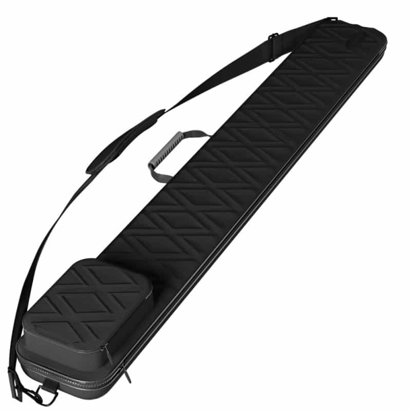 Casemaster Parallax Plus Billiard Cue Case (Pool Stick Case) Black