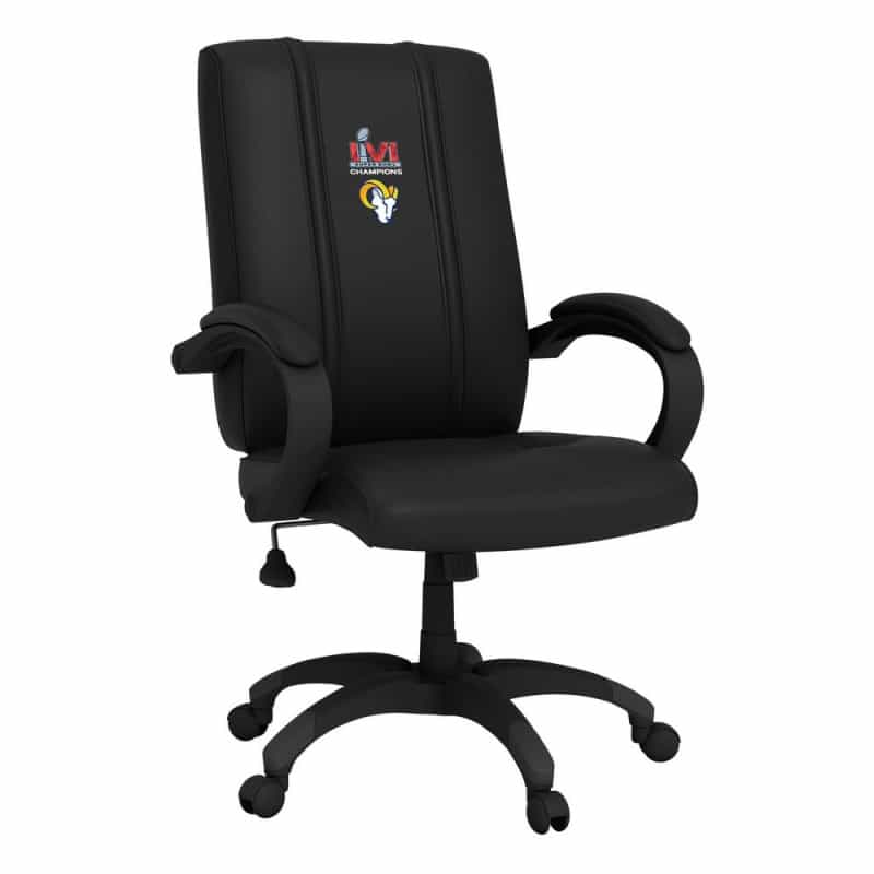 Office Chair 1000 With Los Angeles Rams Super Bowl Lvi Champions Logo