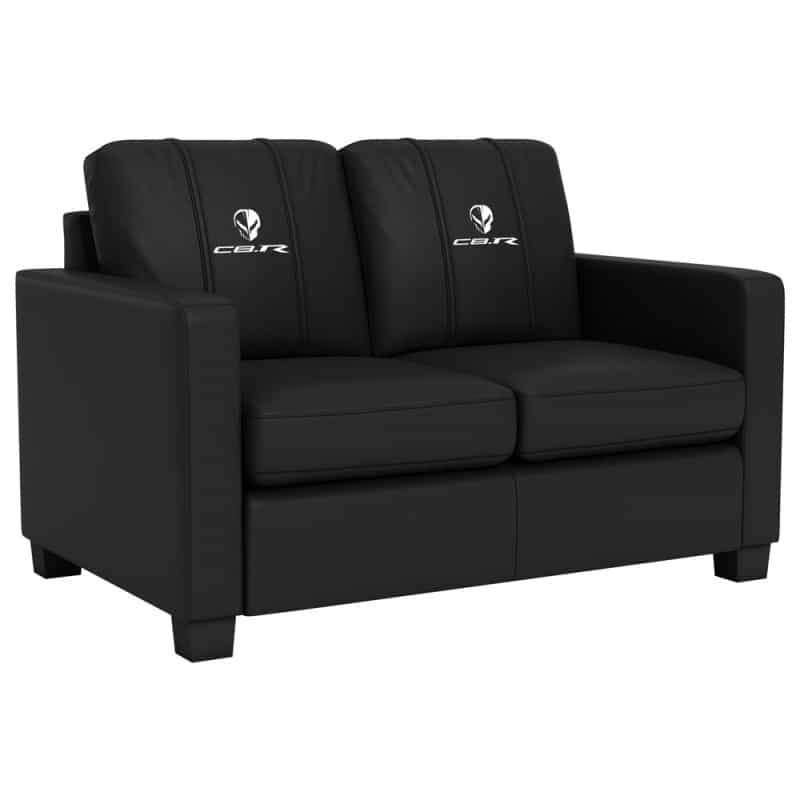 Dyno Stationary Loveseat With C8r Jake White Logo