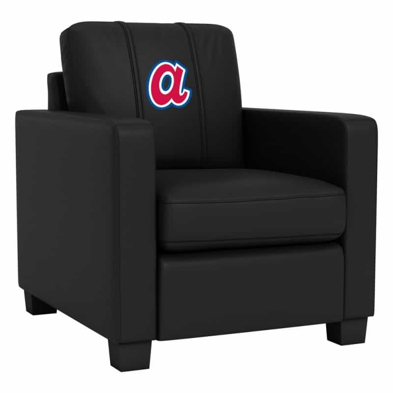 Dyno Stationary Club Chair With Atlanta Braves Cooperstown Primary