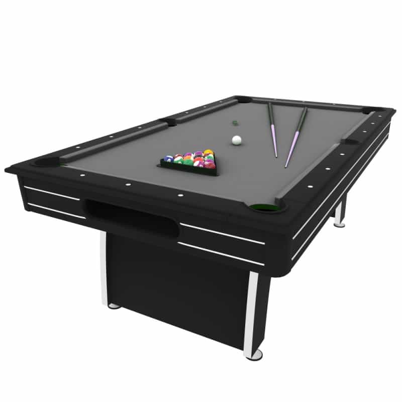 Fat Cat Tucson 7' Pool Table With Ball Return Grey Playing Surface