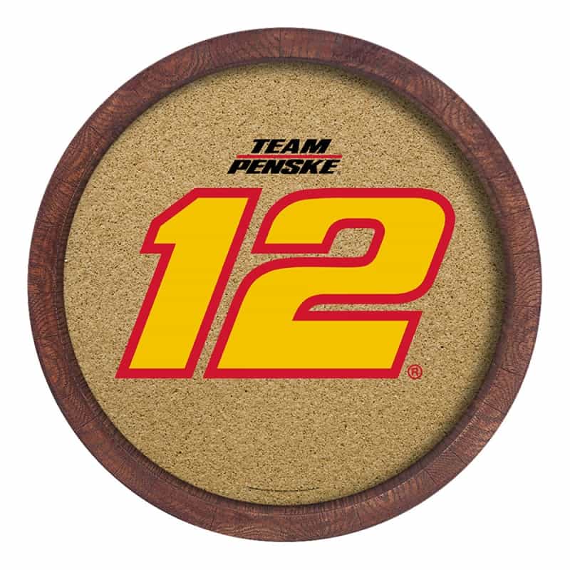 Ryan Blaney: Mirrored Barrel Top Cork Note Board