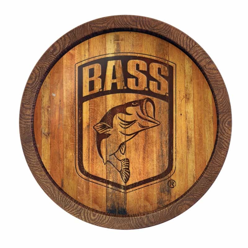 Bassmaster: Branded "Faux" Barrel Top Sign