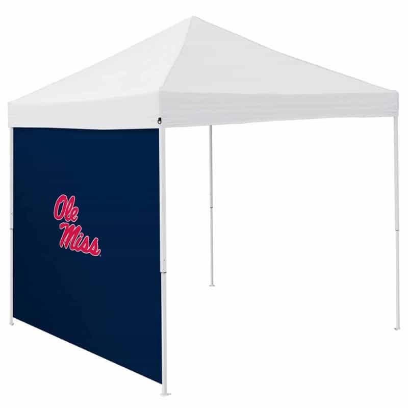 Ole Miss Navy 9 X 9 Side Panel
