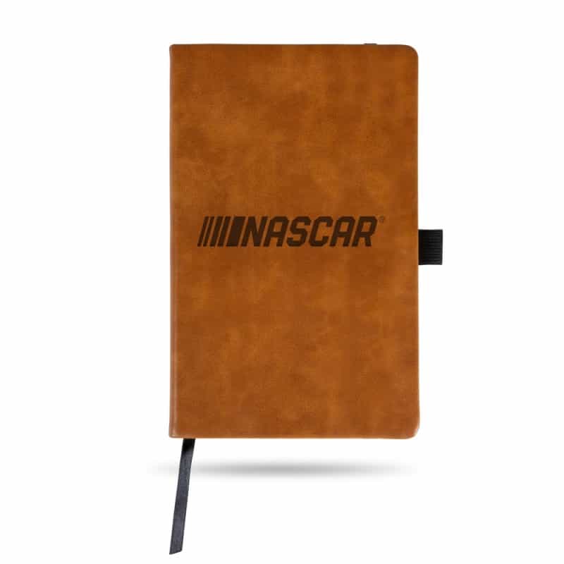 Rico Industries Nascar Racing Brown Laser Engraved Small Notepad