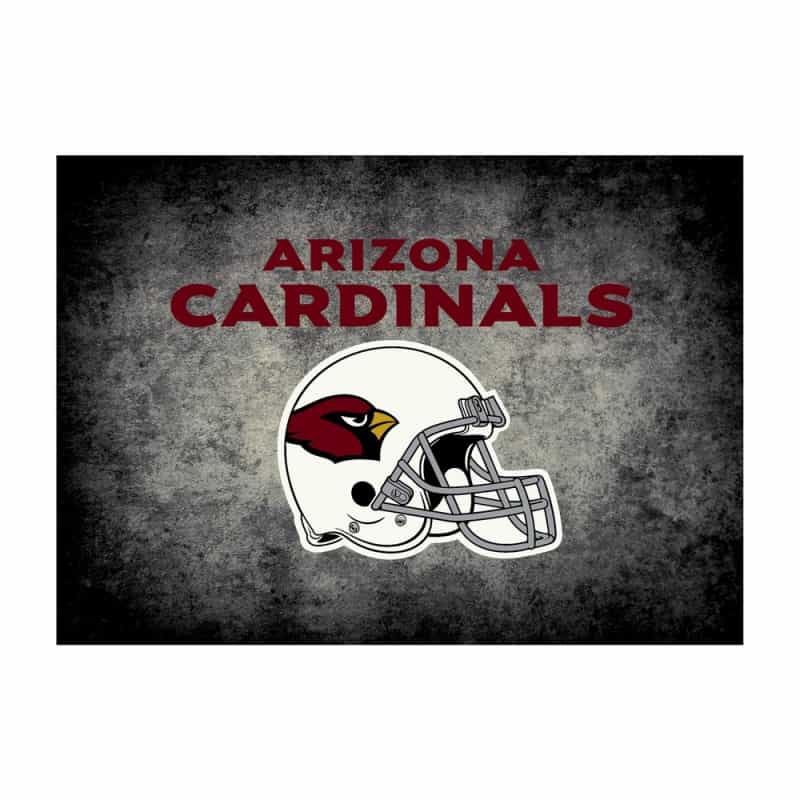 Arizona Cardinals 8'X11' Distressed Rug