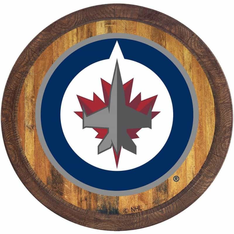 Winnipeg Jets: "Faux" Barrel Top Sign