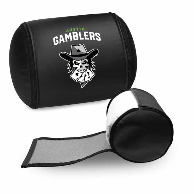 Display Pillow With Austin Gamblers Primary Logo