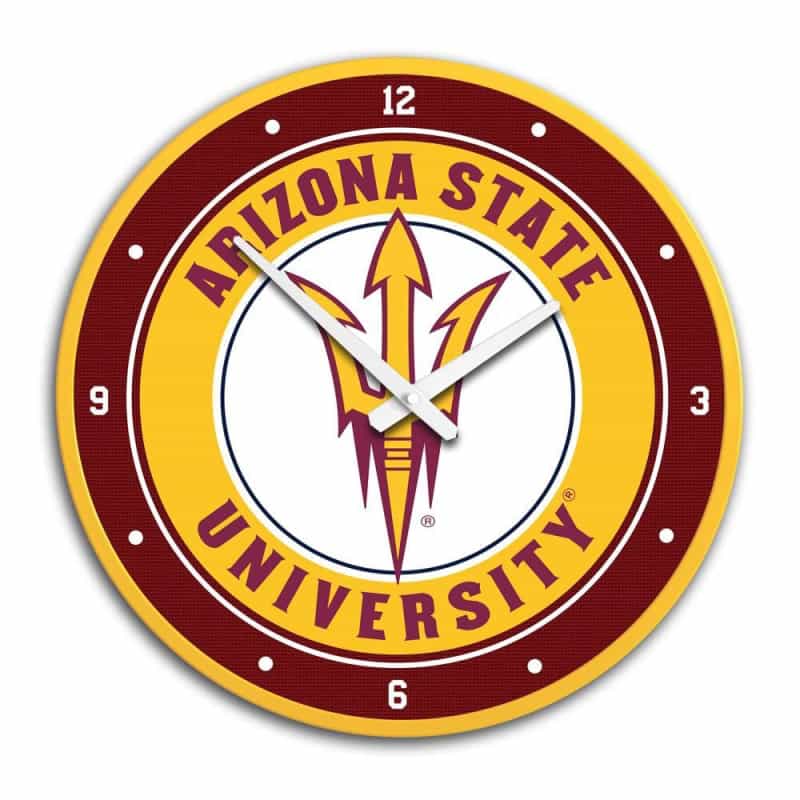 Arizona State Sun Devils: Modern Disc Wall Clock