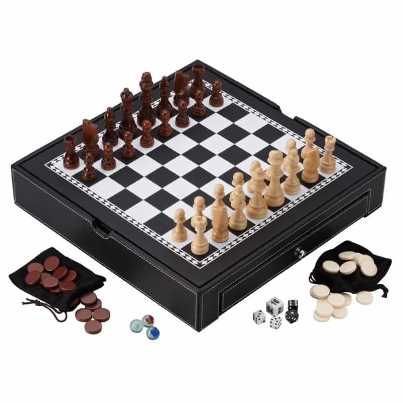 Mainstreet Classics 5-In-1 Broadway Game Combo Set