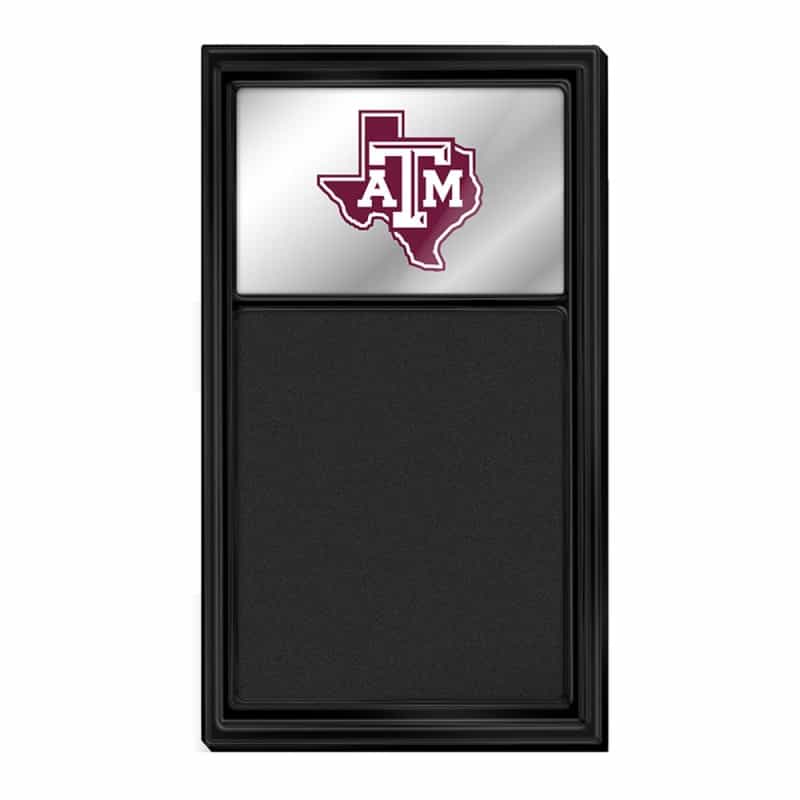 Texas A&M Aggies: Texas - Mirrored Chalk Note Board