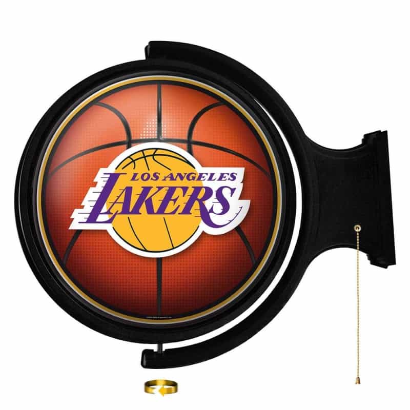 Los Angeles Lakers: Basketball - Original Round Rotating Lighted Wall Sign