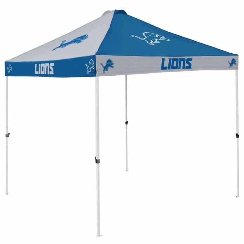 Detroit Lions 2017 Logo Checkerboard Canopy
