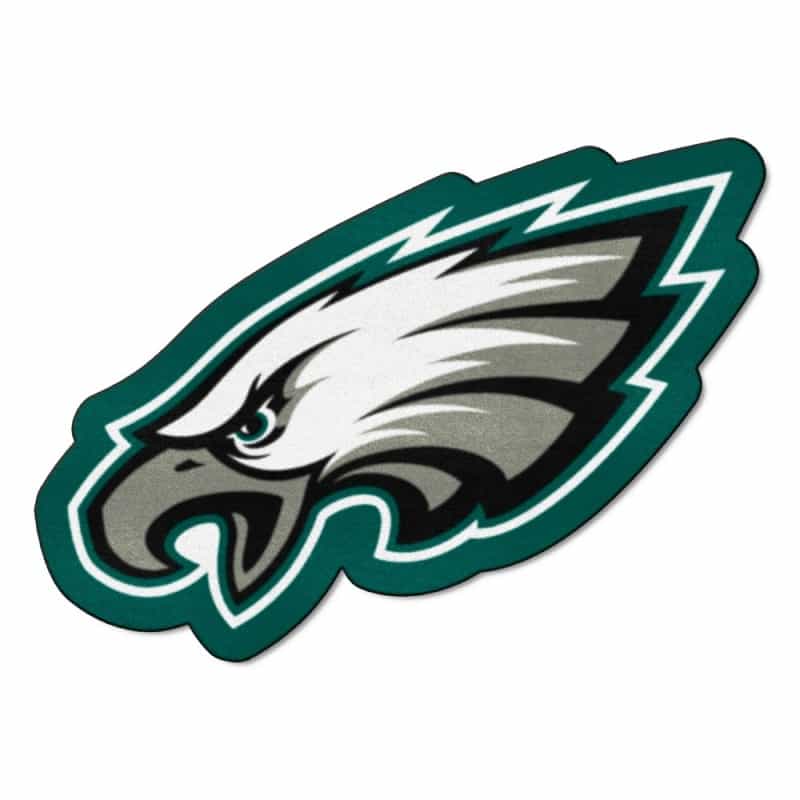 Philadelphia Eagles Mascot Rug - Eagle Head Primary Logo