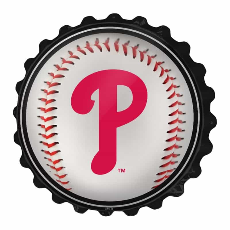 Philadelphia Phillies: Baseball - Bottle Cap Wall Sign