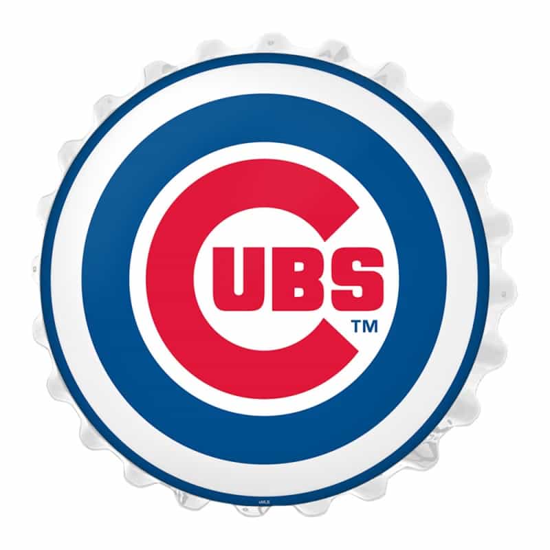 Chicago Cubs: Bottle Cap Wall Light