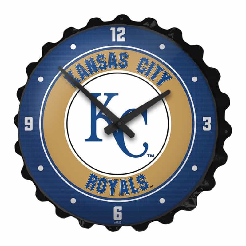 Kansas City Royals: Bottle Cap Wall Clock