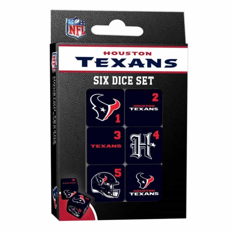 Houston Texans Dice Set - 19Mm