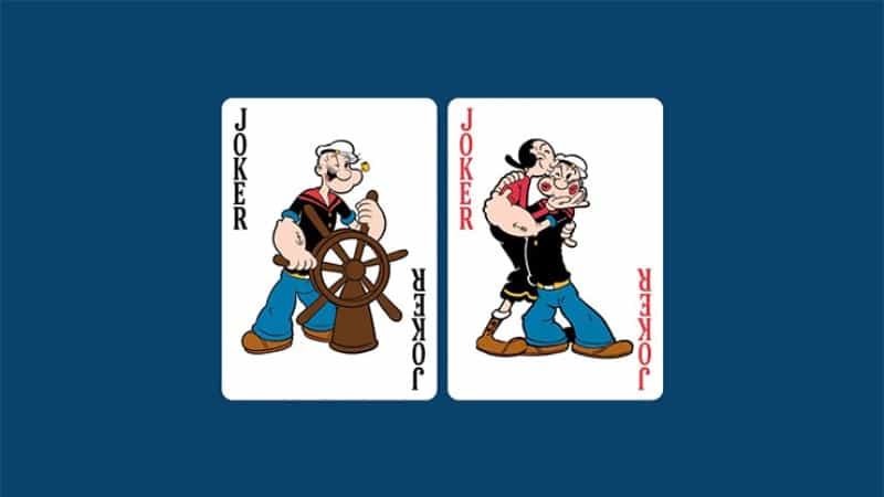 Bicycle Limited Edition Popeye The Sailor Man Playing Cards By Collectible Playing Cards