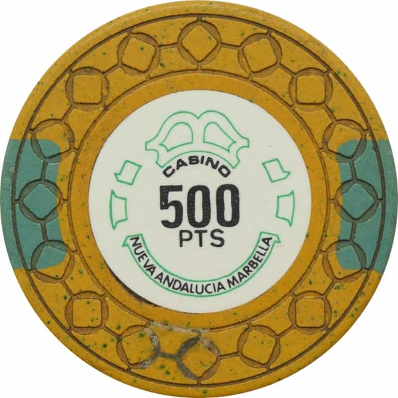 Casino Nueva Andalucia Marabella Spain 500 Pts Sqincr Chip