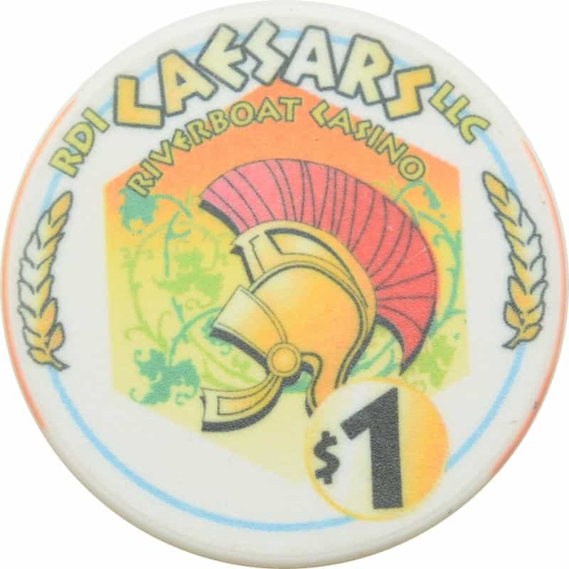Caesars Riverboat Casino Harrison County In $1 Chip (#2)