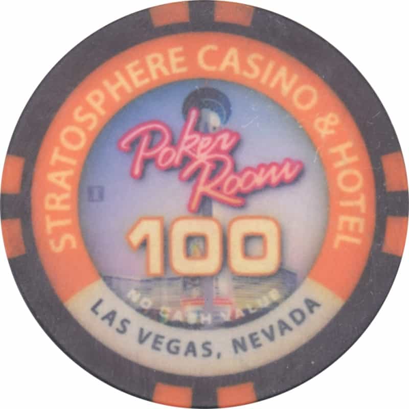 Stratosphere Casino Las Vegas Nevada $100 Ncv Chip 2013