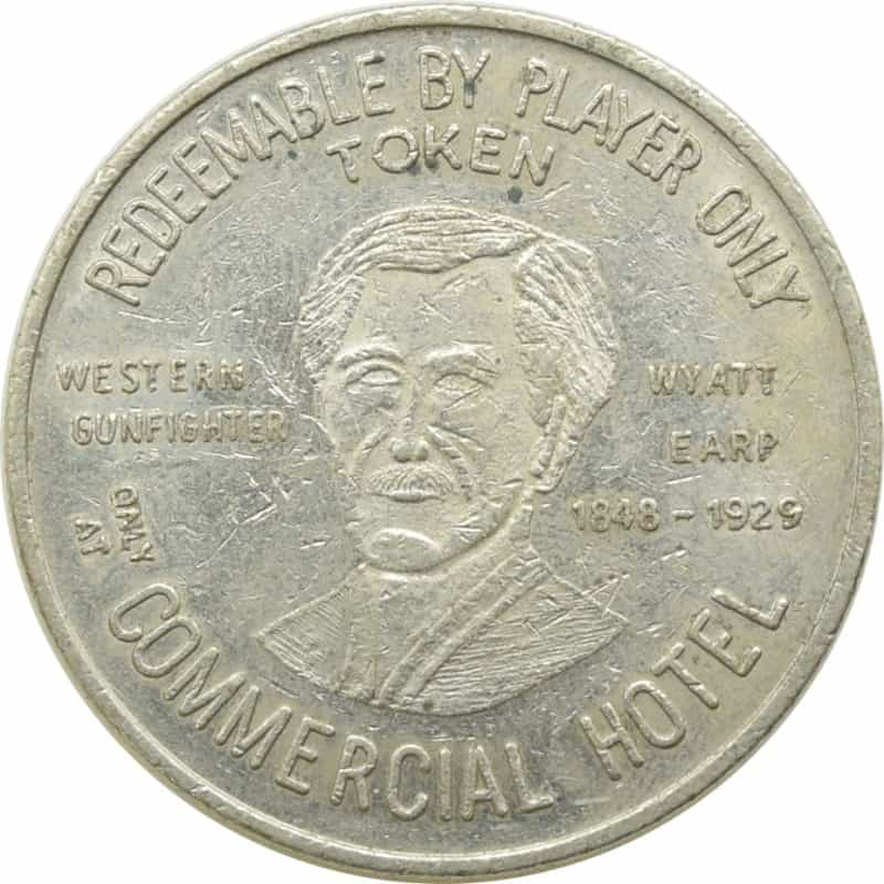 Commercial Hotel Casino Elko Nv $1 Token 1981