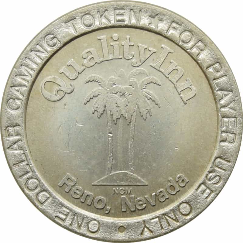 Quality Inn Casino Las Vegas Nv $1 Token 1990
