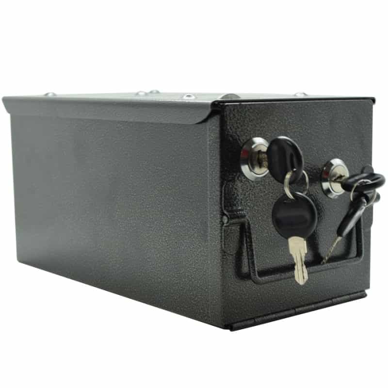 Small Drop Box (Textured) With Locks, Keys & Table Bracket