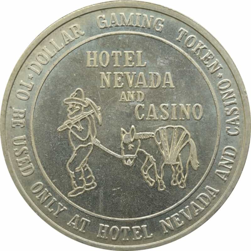 Nevada Hotel Casino Las Vegas Nv $1 Token 1985
